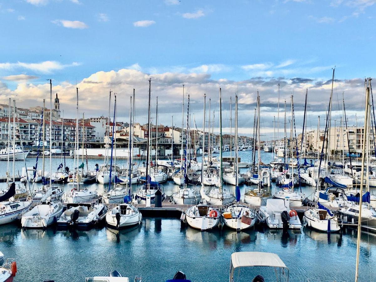 Escale Paisible A Sete, Belle Terrasse Vue Sur Mer מראה חיצוני תמונה