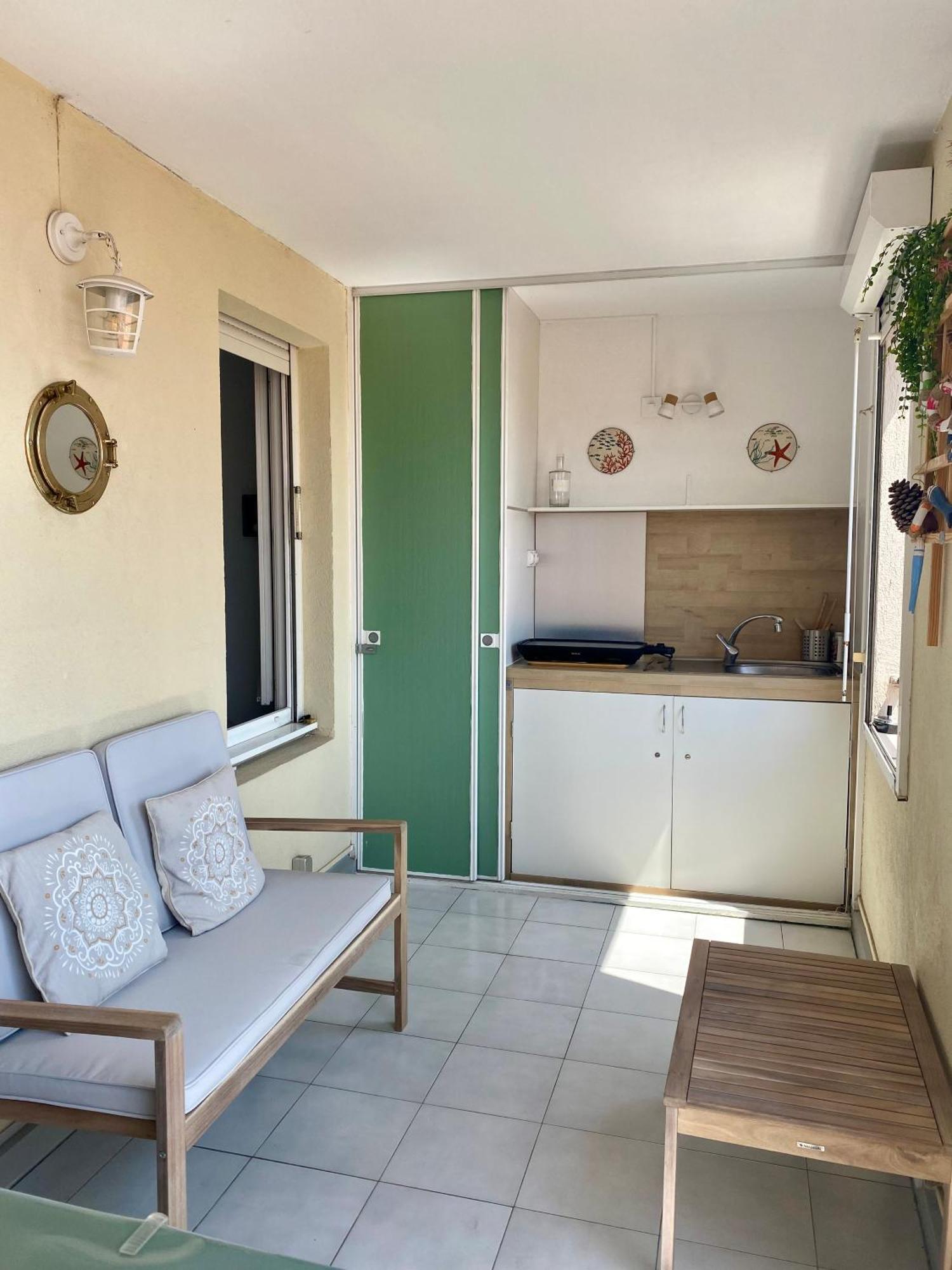 Escale Paisible A Sete, Belle Terrasse Vue Sur Mer מראה חיצוני תמונה